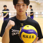 【全国高校総体⑧】バレーボール チームの力に 松阪工・渡邉さん