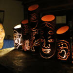 旧初瀬街道で竹あかり企画 名張の高校生がCFで目標額達成