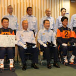 「心技体磨き」ポンプ車操法全国大会へ 一見知事から激励 伊賀市消防団