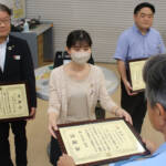 「東京中央警察」かたる詐欺防ぐ 百五銀桔梗が丘支店に感謝状 名張署