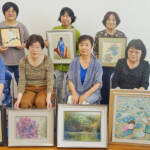 日本画サークル「彩の会同好会」作品展 8日から名張で