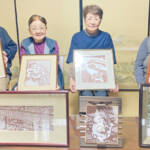 仲間で教え合い活動 伊賀市阿保の伊勢型紙サークル