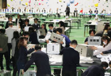 伊賀市長・市議選の開票始まる 投票率いずれも前回比増