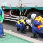 名阪国道で大雪対応訓練 伊賀市の守田基地