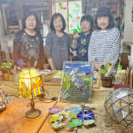 ステンドグラス教室「GLAD」作品展 16日から名張市で