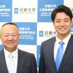 3年間過ごした名張の近大高専訪問 プロ野球・中日入団の石伊選手