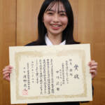 全国作文コンクールで入選 名張高3年の中川さん