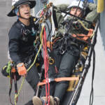 ロープでつなぐ命 世界標準の救助技術、自ら磨く消防士たち