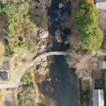 市道認定の流れ橋「宮橋」 名張市夏見