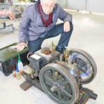 発動機に魅せられて 伊賀市長田の百北さん