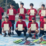 中学生ソフトテニス大会 男子チーム優勝 伊賀名張代表