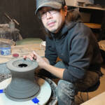 削りの新境地 31日から陶芸展 伊賀市の田中さん