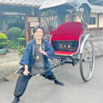 相棒は人力車「良さや魅力感じて」 伊賀・岩野さん