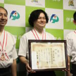 全日本勤労者選手権で4位 安永の弓道部 伊賀市長に報告