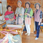 裂いて紡いで「再生」 竹岡さんの工房 名張