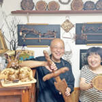 癒やされる木工芸 繊細なウッドバーニング 名張の吉住さん