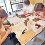 伝統工芸刺し子 ワークショップ楽しむ 伊賀