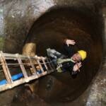 深さ4メートルの「甌穴」体験 川遊びも楽しむ 伊賀市高尾