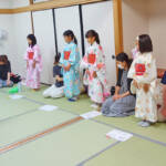 夏休みの小中高生に和装・作法教室 名張と伊賀で
