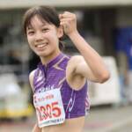 全中陸上 女子200Mで連覇果たす 名張・桔梗が丘中の北村さん