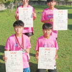 東海小学生陸上① 目標掲げ挑む4人 名張ジュニア