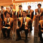 上野天神祭のだんじり巡行 東町「桐本」が一番くじ 伊賀市