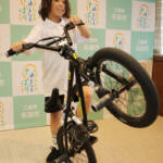 BMXの全日本選手権へ 小学3年の金澤さんが意気込み 名張