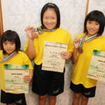 強く華やかに 小学生レスラー3人、神社の舞も 伊賀の姉妹といとこ