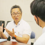 相次ぐ特殊詐欺、対策は 中学生記者が名張署・井上課長に聞く