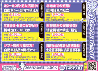 求む‼Recruitment!<株式会社ホットスタッフ伊賀>