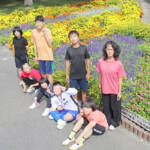 赤目四十八滝の四季表す 花壇コンで念願の大賞 伊賀つばさ学園