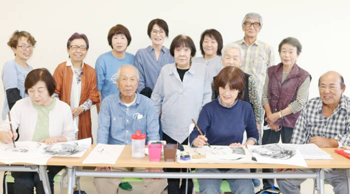 奥行きや立体感楽しんで 28日から作品展 伊賀・墨友会