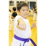 空手道の全国大会で初優勝 小3の辻部さん 伊賀・義心塾