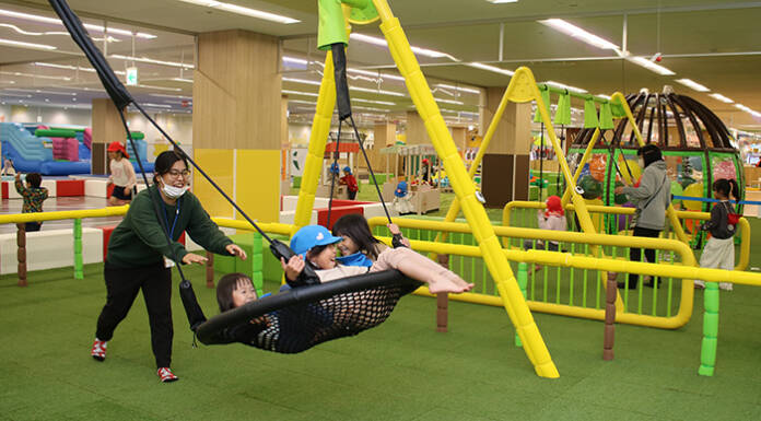 イオン名張店リニューアル 雨でも猛暑でも遊べる巨大キッズ施設登場