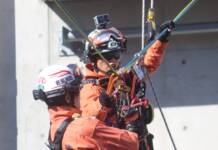 消防士ら安全・迅速な救出技術競う 名張でロープレスキュー全国大会