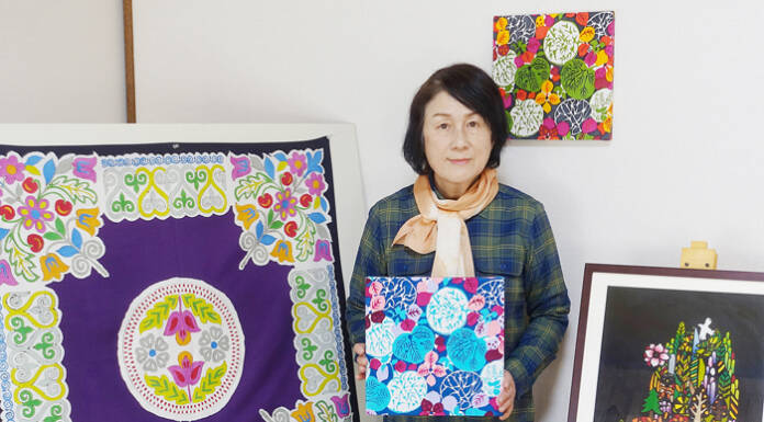 自然の恵みを布に映す 草木染め 伊賀・川端さん