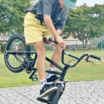 自転車・BMXの全国上位に① 宇陀・榛原東小6年の平野さん