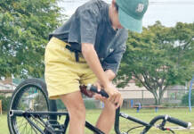 自転車・BMXの全国上位に① 宇陀・榛原東小6年の平野さん