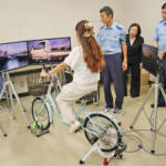 危険予測を体験 交通安全シミュレーター 三重県警が活用推進