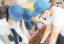 アート通じ交流生む 「まちの図工室」と名張小