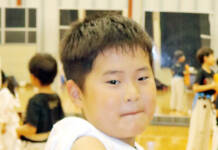 空手道の全国大会で初優勝 小3の辻部さん 伊賀・義心塾