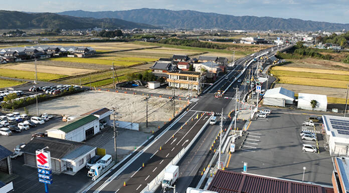 国道368号4車線化、計画区間の約半分に 伊賀市の780mを25日供用開始へ