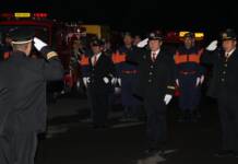 年末夜警「市民の幸せ守るため」消防団員ら防火呼び掛け 伊賀