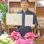 フラワーデザインで全国へ 名張の生花店4代目・上杉さん