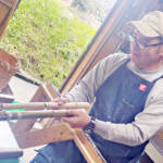 剣道七段、自ら竹刀作り 「半分農業、半分剣道」実践 伊賀市の稲垣さん