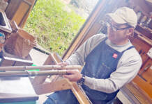 剣道七段、自ら竹刀作り 「半分農業、半分剣道」実践 伊賀市の稲垣さん