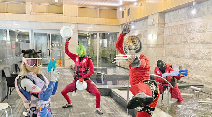 思い出の場所・名張の湯で動画撮影 人気ユーチューバー「カミワザ」