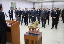 名張市役所で仕事始めの式 北川市長「行財政改革やり切る1年」