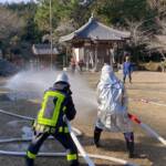 大切な文化財守れ 各地の社寺で防火訓練 伊賀