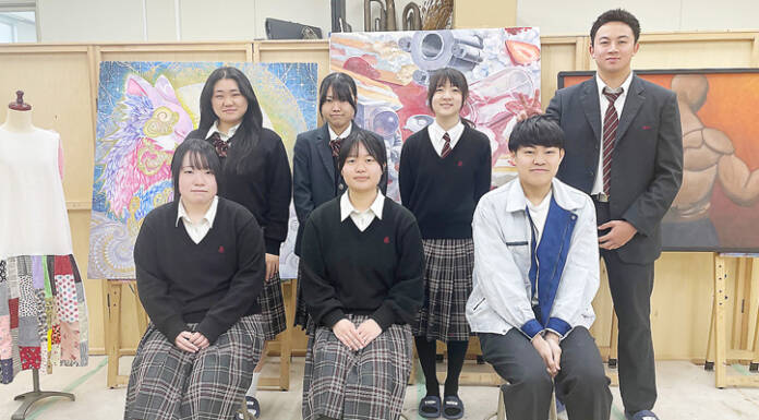 学んだ知識・技術を披露 伊賀白鳳高デザインコース卒展 24日から